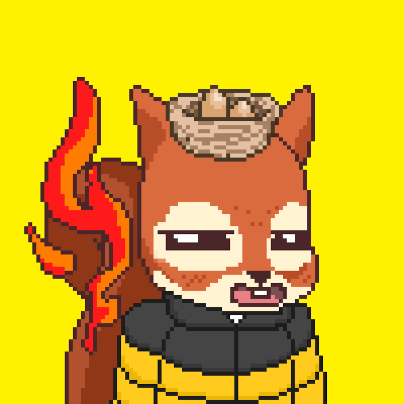 Pixel Squirrels #517